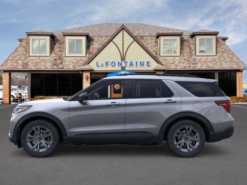 Gray Metallic 2026 Ford Explorer Active