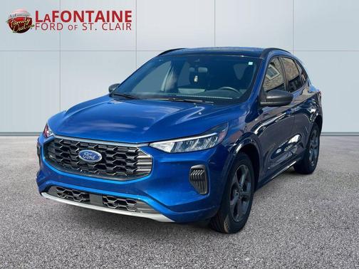 Blue Metallic 2023 Ford Escape ST-Line