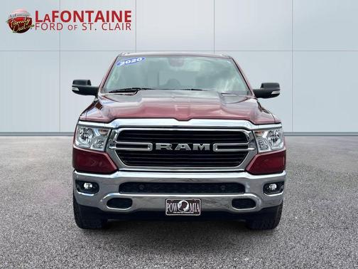 Red 2020 RAM 1500 Big Horn