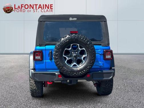 Hydro Blue Pearl 2023 Jeep Wrangler Rubicon