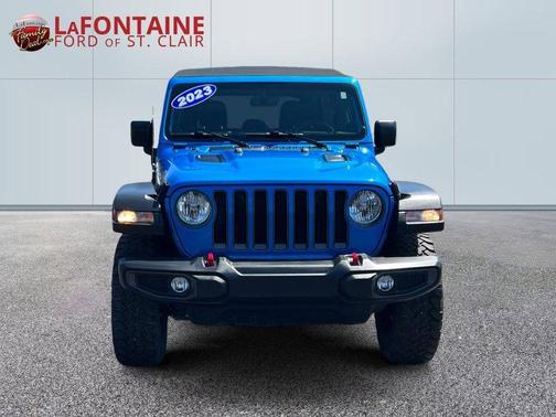 Hydro Blue Pearl 2023 Jeep Wrangler Rubicon