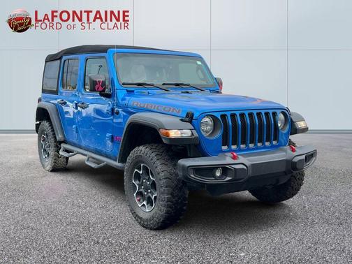 Hydro Blue Pearl 2023 Jeep Wrangler Rubicon