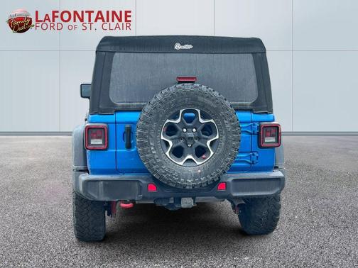 Hydro Blue Pearl 2023 Jeep Wrangler Rubicon