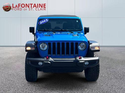 Hydro Blue Pearl 2023 Jeep Wrangler Rubicon