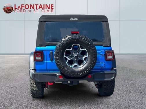 Hydro Blue Pearl 2023 Jeep Wrangler Rubicon