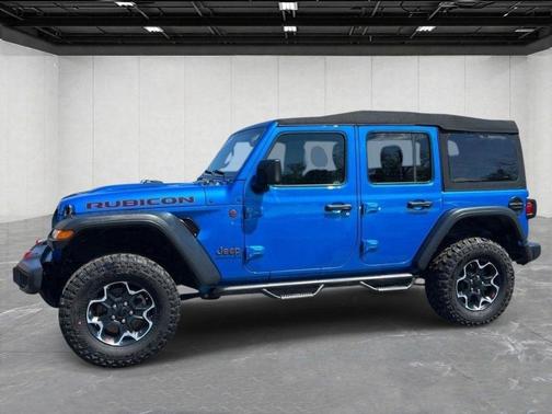 Hydro Blue Pearl 2023 Jeep Wrangler Rubicon