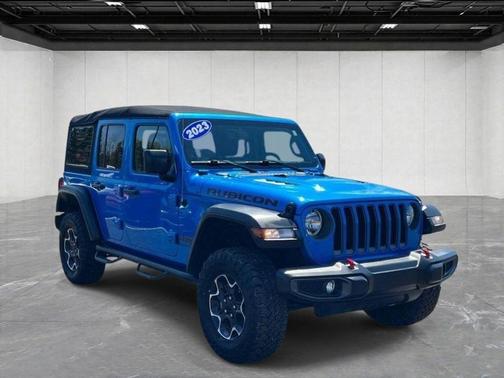 Hydro Blue Pearl 2023 Jeep Wrangler Rubicon