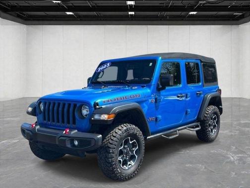 Hydro Blue Pearl 2023 Jeep Wrangler Rubicon