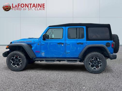 Hydro Blue Pearl 2023 Jeep Wrangler Rubicon
