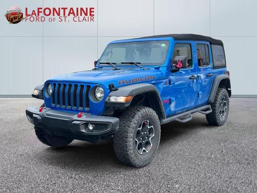 Hydro Blue Pearl 2023 Jeep Wrangler Rubicon