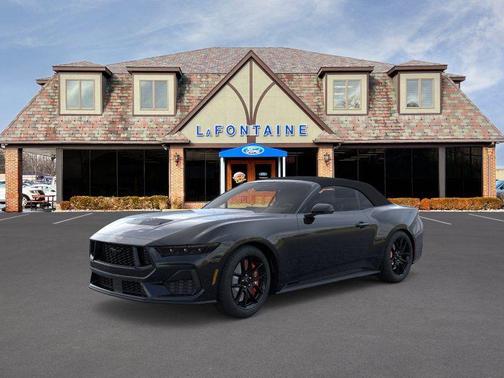 Shadow Black 2025 Ford Mustang GT Premium