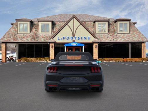 Shadow Black 2025 Ford Mustang GT Premium