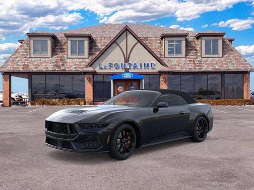 Shadow Black 2025 Ford Mustang GT Premium