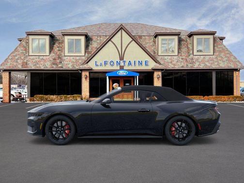 Shadow Black 2025 Ford Mustang GT Premium