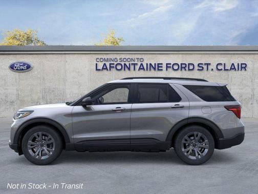 Gray 2026 Ford Explorer Active