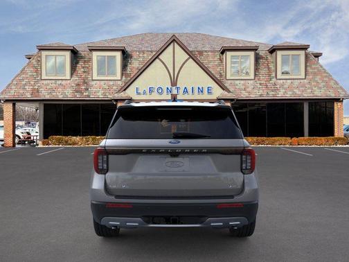Gray 2026 Ford Explorer Active