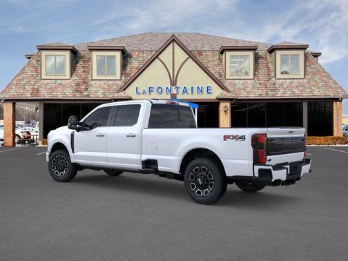 White Metallic 2026 Ford F-350 Platinum