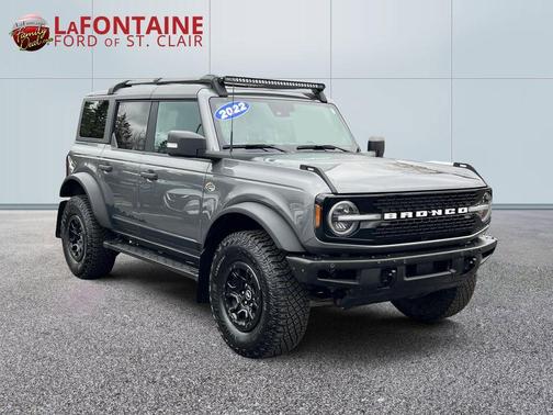 Carbonized Gray Metallic 2022 Ford Bronco Wildtrak