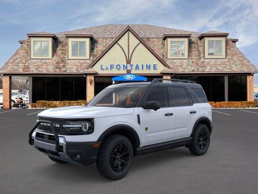 White Metallic 2026 Ford Bronco Sport Badlands