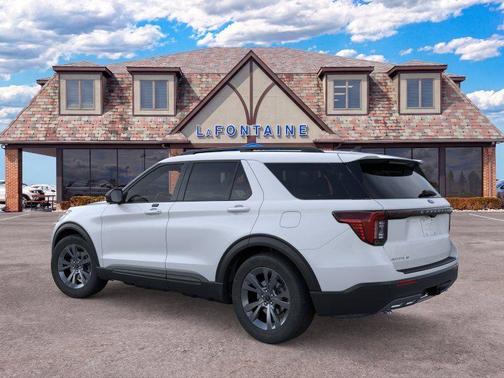 White Metallic 2026 Ford Explorer Active