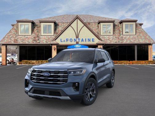 Vapor Blue 2026 Ford Explorer Active