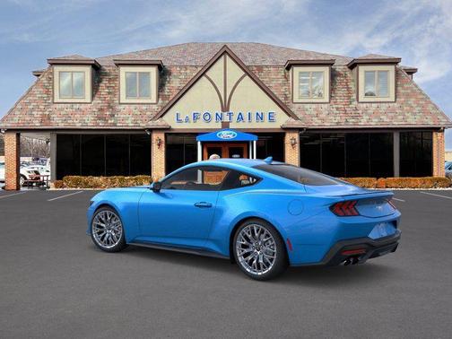 Grabber Blue 2026 Ford Mustang EcoBoost Premium