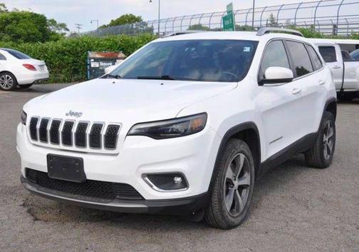 Bright White Clearcoat 2019 Jeep Cherokee Limited