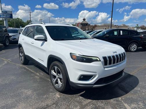 Bright White Clearcoat 2019 Jeep Cherokee Limited