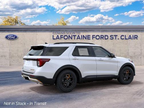White Metallic 2027 Ford Explorer