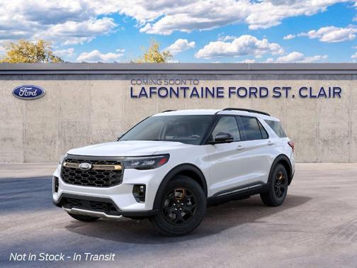 White Metallic 2027 Ford Explorer
