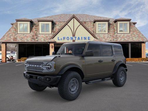 Gray 2025 Ford Bronco Badlands