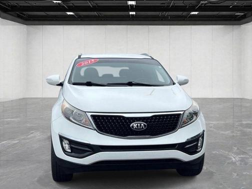 Clear White 2015 Kia Sportage EX