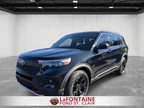 Black Metallic 2022 Ford Explorer Timberline