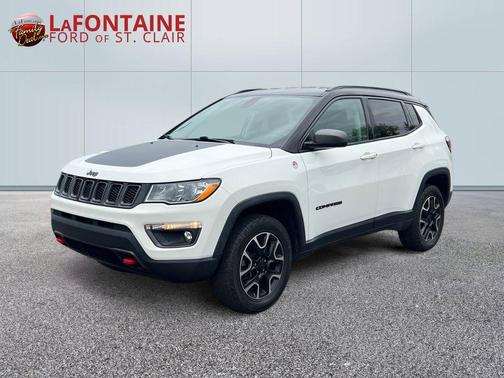 White Clearcoat 2020 Jeep Compass Trailhawk