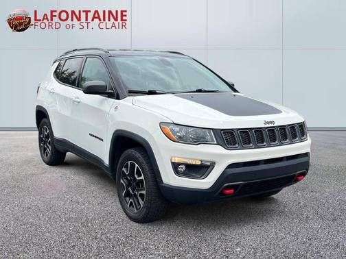 White Clearcoat 2020 Jeep Compass Trailhawk