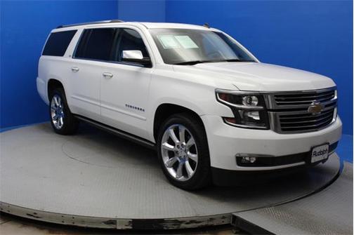 White 2015 Chevrolet Suburban 1500 LTZ