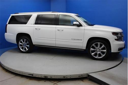 White 2015 Chevrolet Suburban 1500 LTZ
