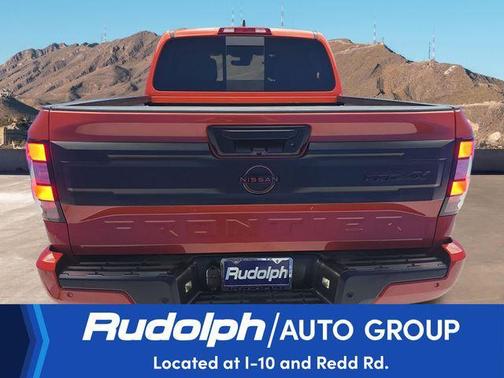 Afterburn Orange 2025 Nissan Frontier PRO-4X