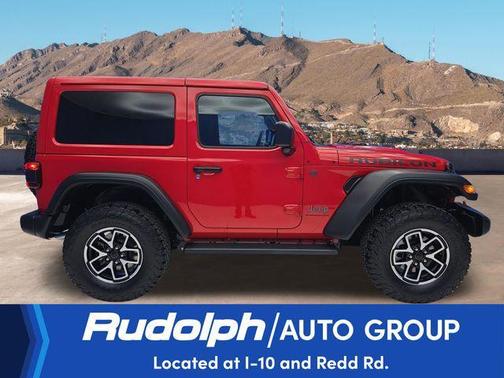Firecracker Red Clearcoat 2025 Jeep Wrangler Rubicon