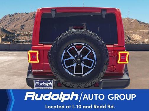 Firecracker Red Clearcoat 2025 Jeep Wrangler Rubicon