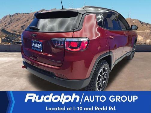 Red Hot Pearlcoat 2025 Jeep Compass Trailhawk