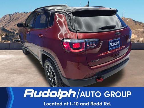 Red Hot Pearlcoat 2025 Jeep Compass Trailhawk