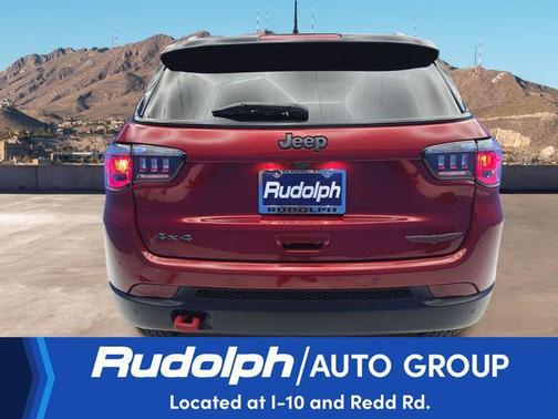 Red Hot Pearlcoat 2025 Jeep Compass Trailhawk