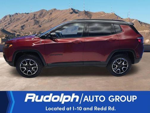 Red Hot Pearlcoat 2025 Jeep Compass Trailhawk