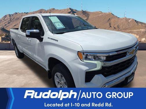 Summit White 2025 Chevrolet Silverado 1500 LT