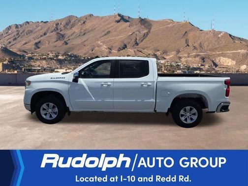 Summit White 2025 Chevrolet Silverado 1500 LT