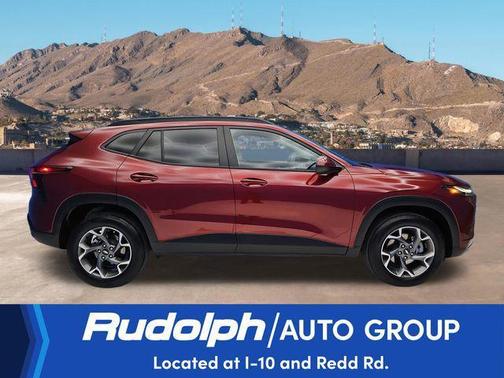 Crimson Metallic 2025 Chevrolet Trax LT