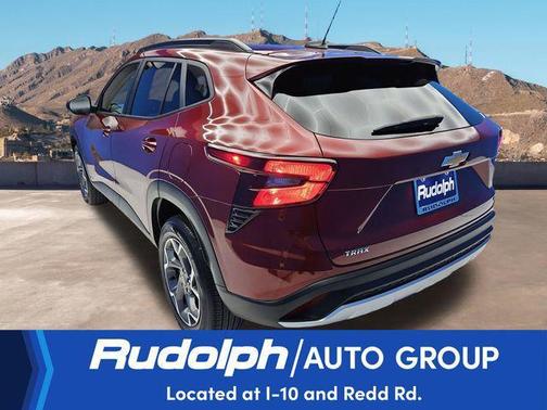 Crimson Metallic 2025 Chevrolet Trax LT
