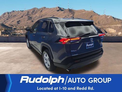 Gray 2021 Toyota RAV4 Hybrid XLE