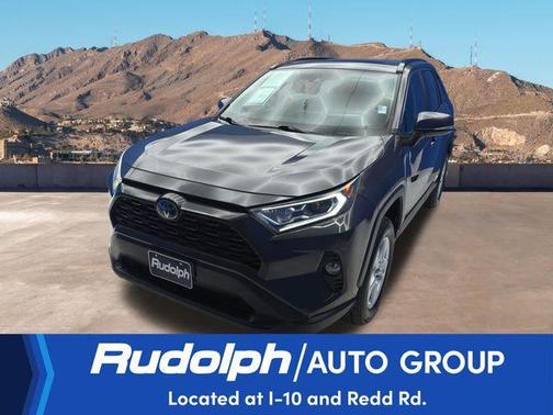 Gray 2021 Toyota RAV4 Hybrid XLE